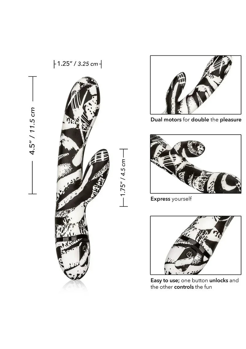 Bestel: Hype Dual Wand by CalExotics - bij Happytoys.nl, happytoys.be, Happytoys.ae: erotische sex webshop | liever Happy dan Easy ⭐⭐⭐⭐⭐
