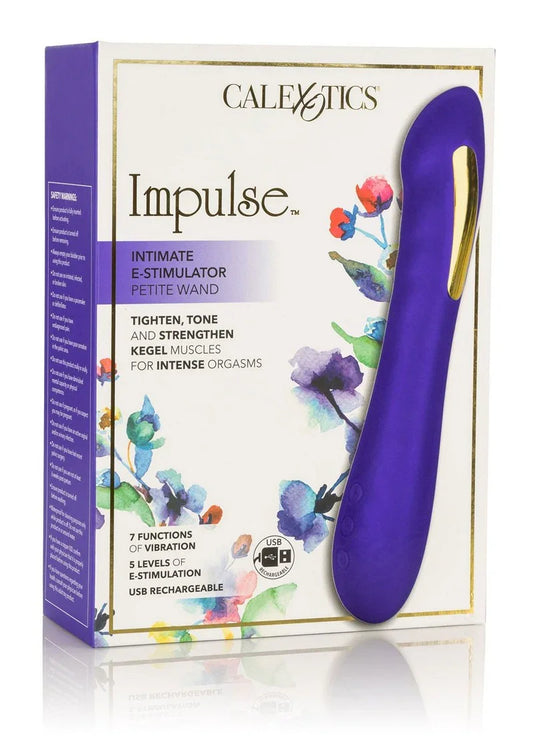 Impulse Intimate E-Stimulator Petite Wand by CalExotics - Happytoys Sexshop: online sex shop for Feeling Happy & Easy 😊 - Discreet geleverd