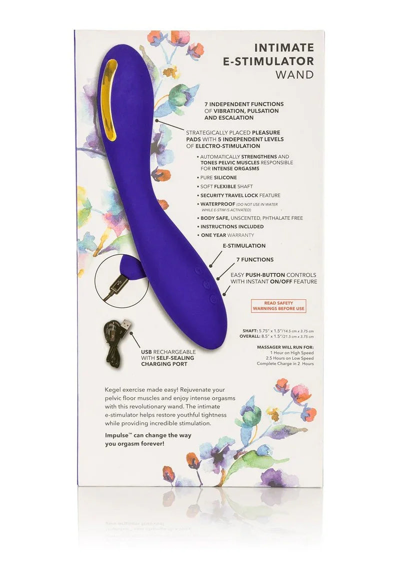 Impulse Intimate E-Stimulator Wand vibrator by CalExotics - Happytoys Sexshop: Toys for Feeling Happy & Easy π - Discreet geleverd