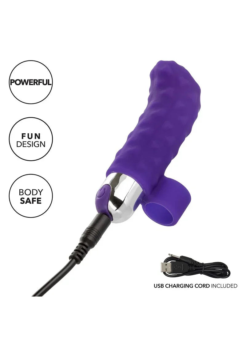 ♀ CalExotics Intimate Play Rechargeable Finger Teaser - Happytoys Sexshop: Toys for Feeling Happy & Easy 😊 - Discreet geleverd