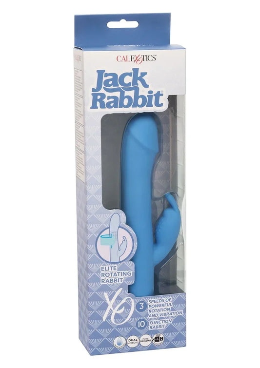 ♀ CalExotics Jack Rabbit Elite Rotating Rabbit vibrator - Happytoys Sexshop: online sex shop for Feeling Happy & Easy 😊 - Discreet geleverd