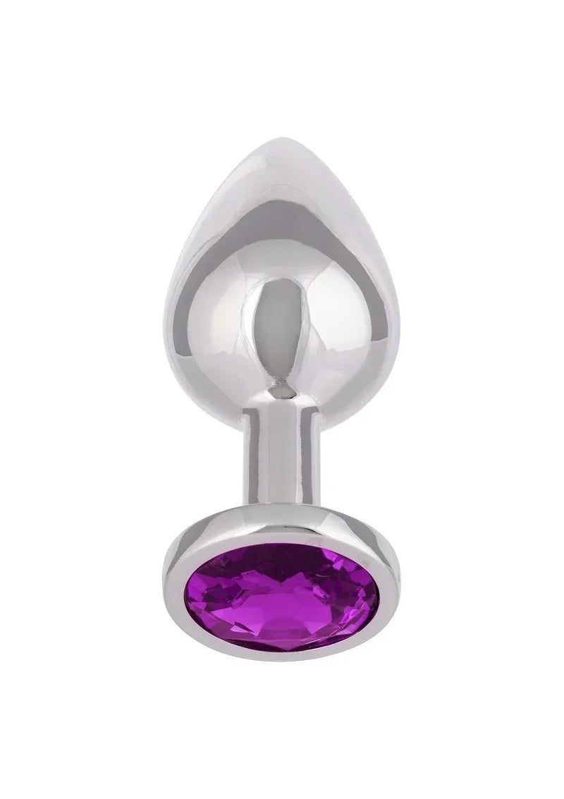 Bestel: Jewel Large Amethyst Plug by CalExotics - bij Happytoys.nl, happytoys.be, Happytoys.ae: erotische sex webshop | liever Happy dan Easy βββββ