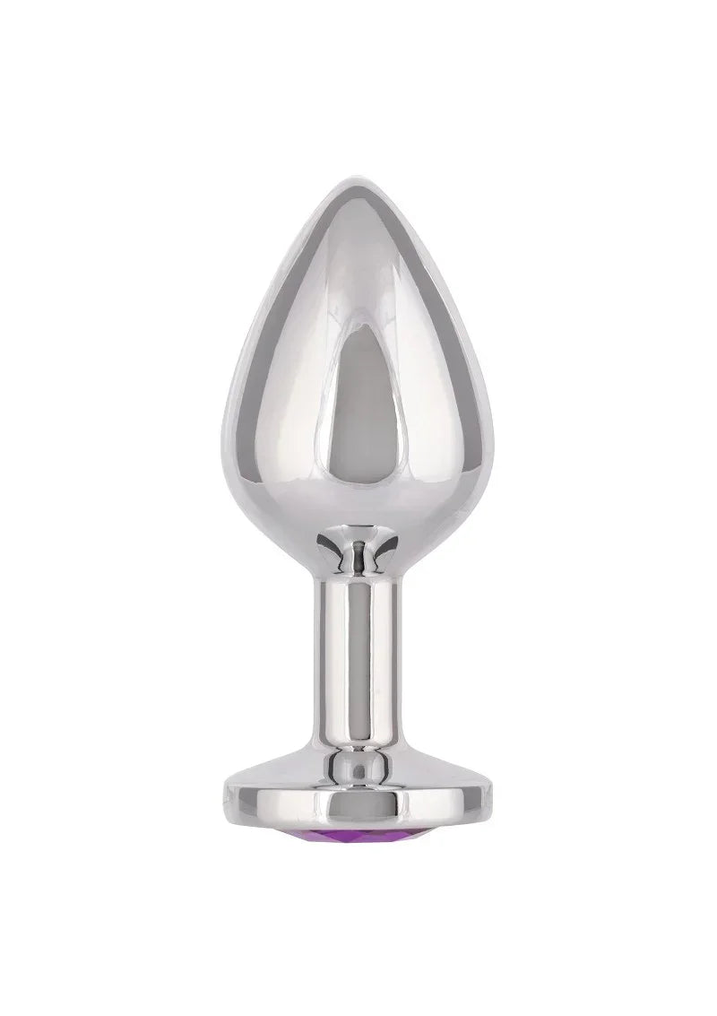 Bestel: Jewel Large Amethyst Plug by CalExotics - bij Happytoys.nl, happytoys.be, Happytoys.ae: erotische sex webshop | liever Happy dan Easy βββββ