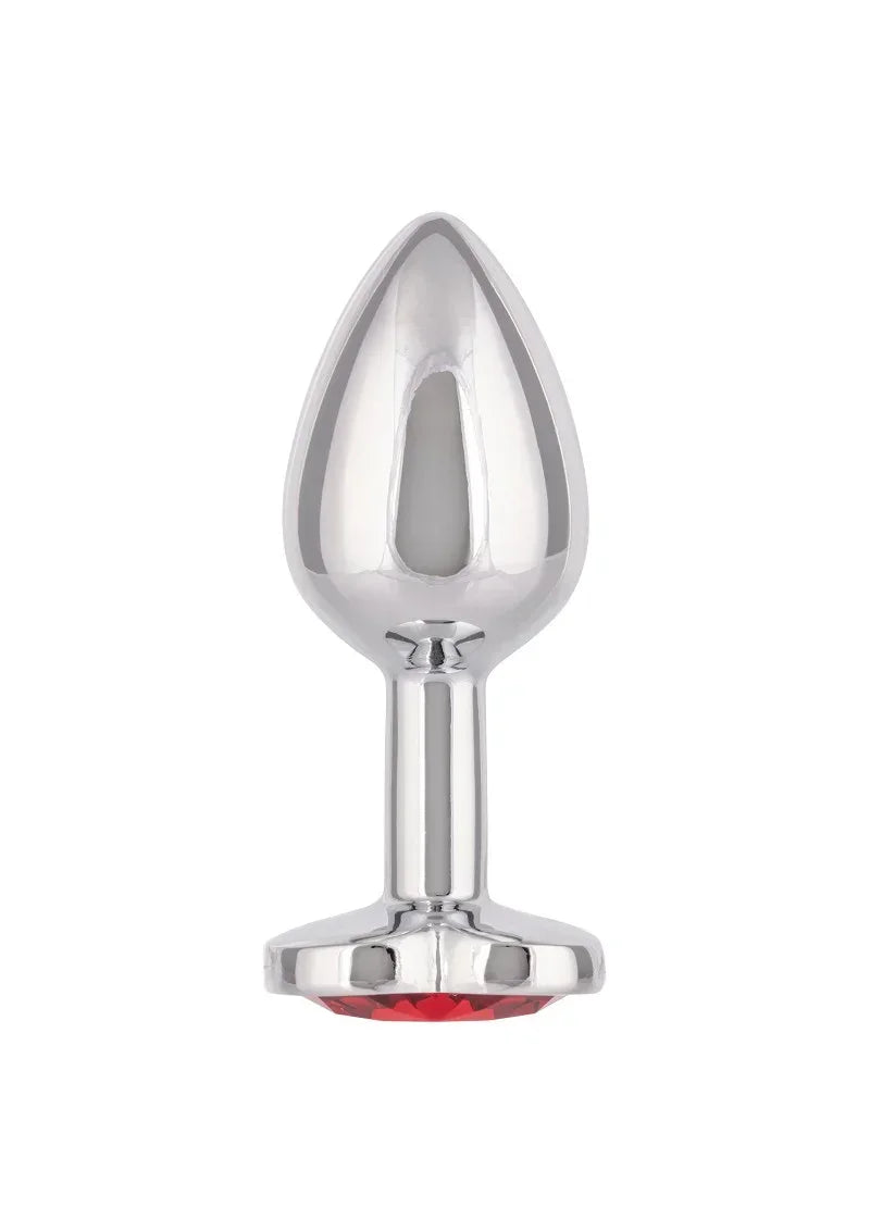 Bestel: Jewel Small Ruby Heart Plug by CalExotics - bij Happytoys.nl, happytoys.be, Happytoys.ae: erotische sex webshop | liever Happy dan Easy βββββ