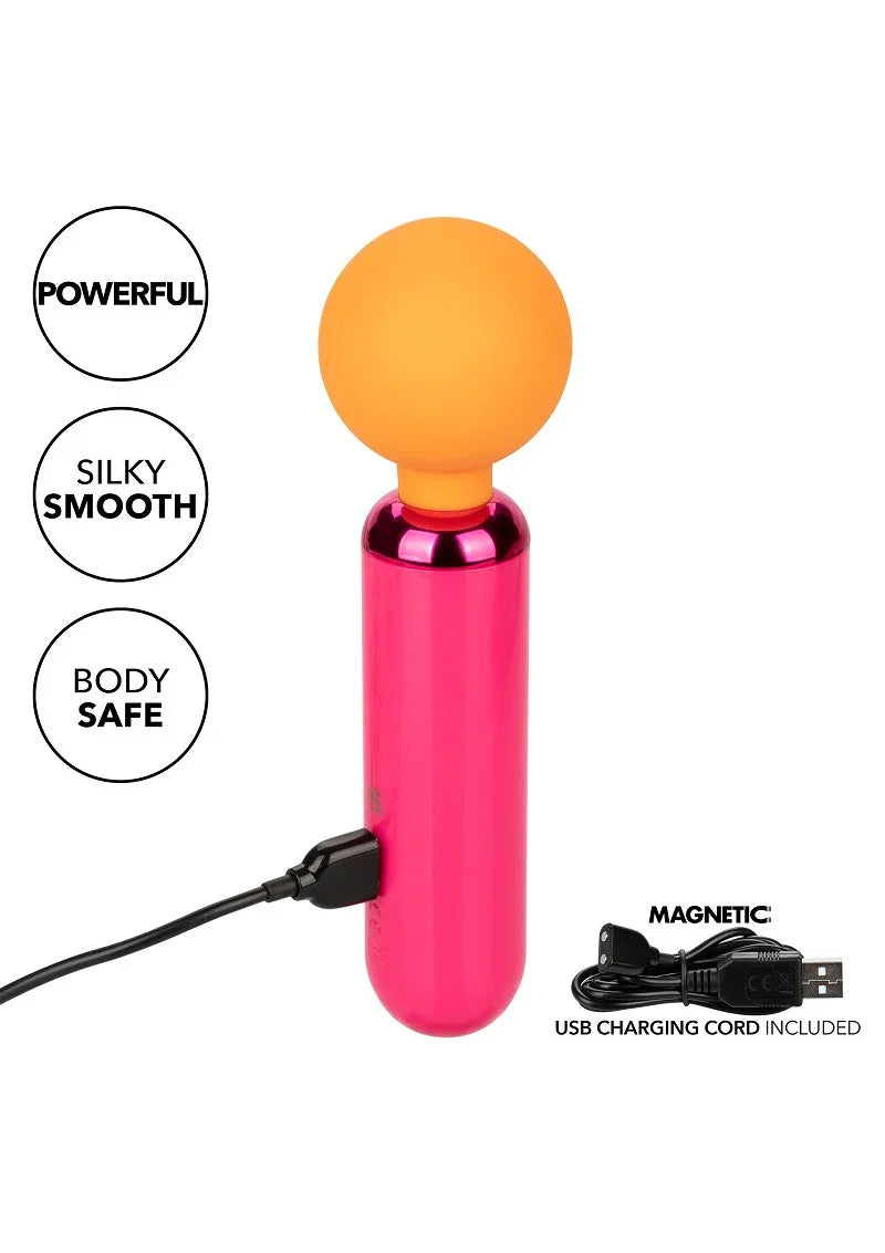 Naughty Bits Home Cumming Queen Vibrating Wand by CalExotics - Happytoys Sexshop: online sex shop for Feeling Happy & Easy 😊 - Discreet geleverd