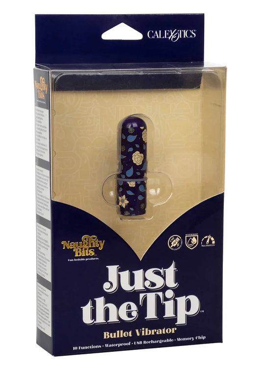 ♀ CalExotics Naughty Bits Just The Tip Bullet Vibrator - Happytoys Sexshop: online sex shop for Feeling Happy & Easy 😊 - Discreet geleverd