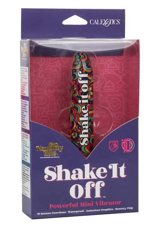 Shake It Off Powerful Mini Vibrator by CalExotics - Happytoys Sexshop: online sex shop for Feeling Happy & Easy 😊 - Discreet geleverd
