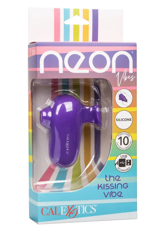 ♀ CalExotics Neon Vibes The Kissing Vibe - Happytoys Sexshop: Toys for Feeling Happy & Easy 😊 - Discreet geleverd