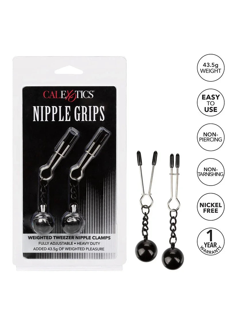 CalExoticsNippleGripsVerzwaardepincettepelklemmen7 @ Happytoys Sexshop: online sex shop for Feeling Happy & Easy 😊 the erotic store owned by a woman