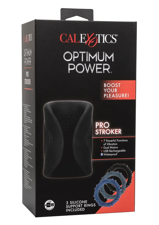 ♂ CalExotics Optimum Power Pro Stroker - Happytoys Sexshop: online sex shop for Feeling Happy & Easy 😊 - Discreet geleverd