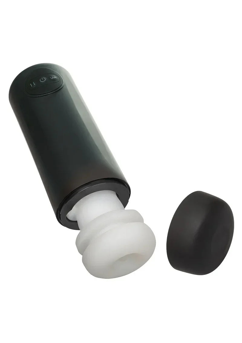 Bestel: Optimum Power Vibrating and Thrusting Stroker by CalExotics - bij Happytoys.nl, happytoys.be, Happytoys.ae: erotische sex webshop | liever Happy dan Easy ⭐⭐⭐⭐⭐