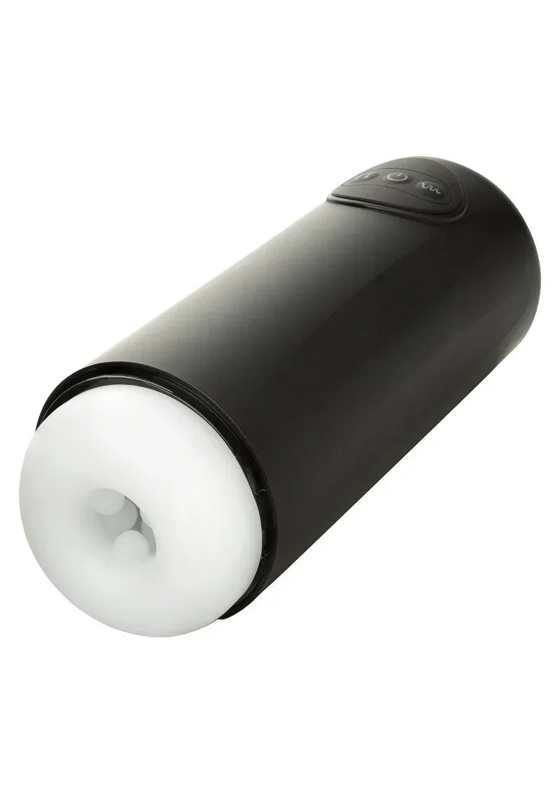 Bestel: Optimum Power Vibrating and Thrusting Stroker by CalExotics - bij Happytoys.nl, happytoys.be, Happytoys.ae: erotische sex webshop | liever Happy dan Easy ⭐⭐⭐⭐⭐