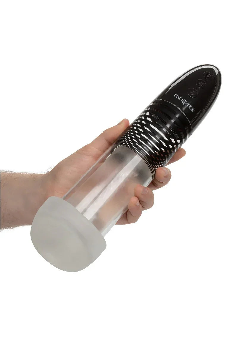 Bestel: Optimum Series Automatic Smart Penis Pump by CalExotics - bij Happytoys.nl, happytoys.be, Happytoys.ae: erotische sex webshop | liever Happy dan Easy ⭐⭐⭐⭐⭐