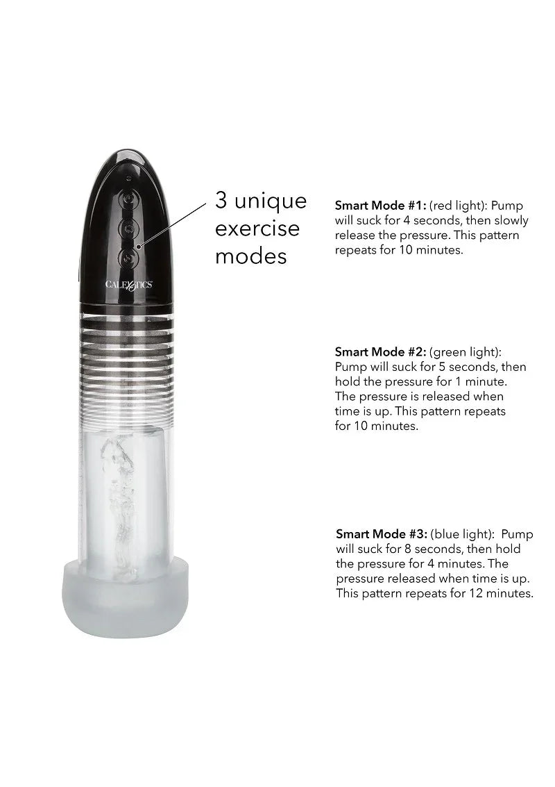 Bestel: Optimum Series Automatic Smart Penis Pump by CalExotics - bij Happytoys.nl, happytoys.be, Happytoys.ae: erotische sex webshop | liever Happy dan Easy ⭐⭐⭐⭐⭐