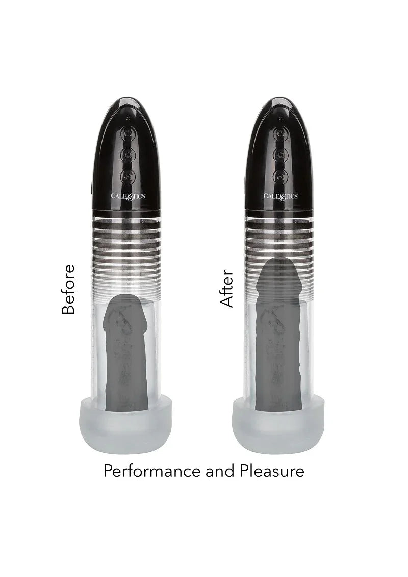 Bestel: Optimum Series Automatic Smart Penis Pump by CalExotics - bij Happytoys.nl, happytoys.be, Happytoys.ae: erotische sex webshop | liever Happy dan Easy ⭐⭐⭐⭐⭐