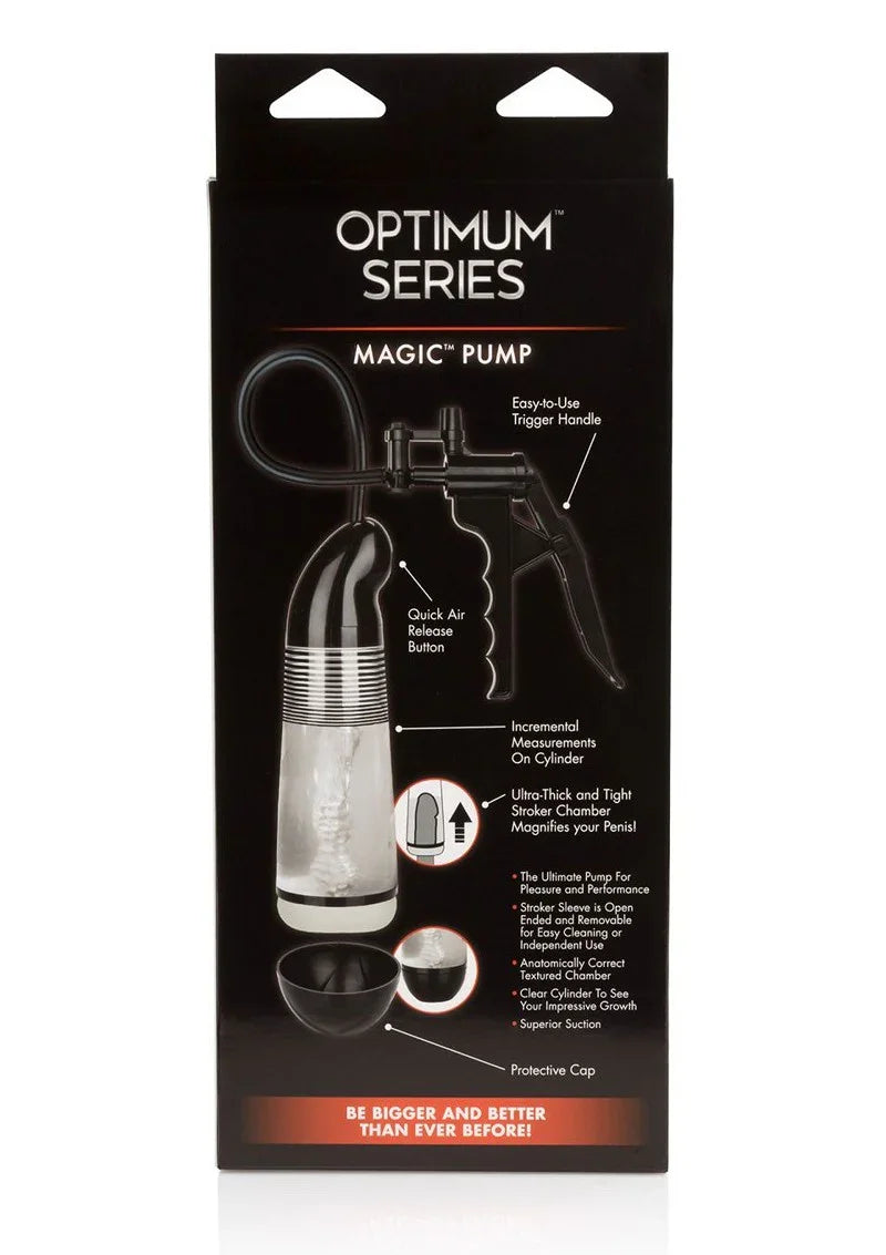 Optimum Series Magic Pump by CalExotics - Happytoys Sexshop: online sex shop for Feeling Happy & Easy 😊 - Discreet geleverd