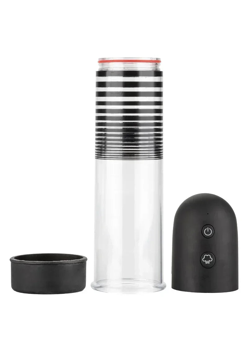 Bestel: Optimum Series Rechargeable EZ Pump Kit by CalExotics - bij Happytoys.nl, happytoys.be, Happytoys.ae: erotische sex webshop | liever Happy dan Easy ⭐⭐⭐⭐⭐