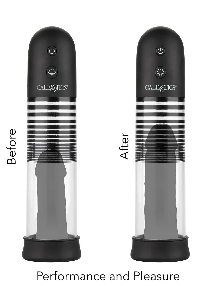 Bestel: Optimum Series Rechargeable EZ Pump Kit by CalExotics - bij Happytoys.nl, happytoys.be, Happytoys.ae: erotische sex webshop | liever Happy dan Easy ⭐⭐⭐⭐⭐