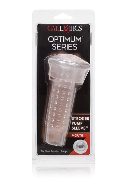 Optimum Series Stroker Pump Sleeve Mouth by CalExotics - Happytoys Sexshop: Toys for Feeling Happy & Easy π - Discreet geleverd