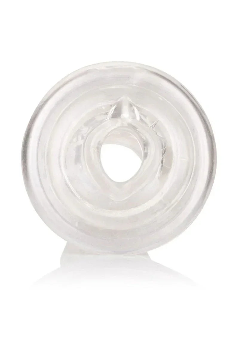 Bestel: Optimum Series Stroker Pump Sleeve Pussy by CalExotics - bij Happytoys.nl, happytoys.be, Happytoys.ae: erotische sex webshop | liever Happy dan Easy ⭐⭐⭐⭐⭐