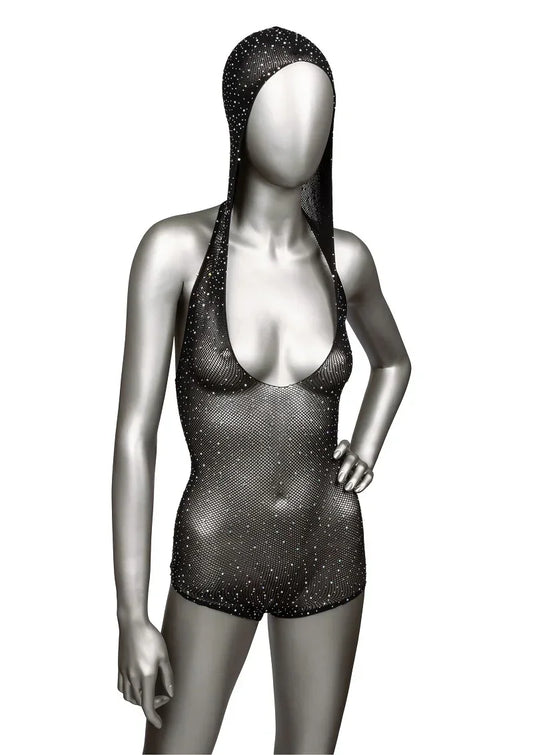 Radiance Hooded Deep V Body Suit by CalExotics - Happytoys Sexshop: online sex shop for Feeling Happy & Easy 😊 - Discreet geleverd
