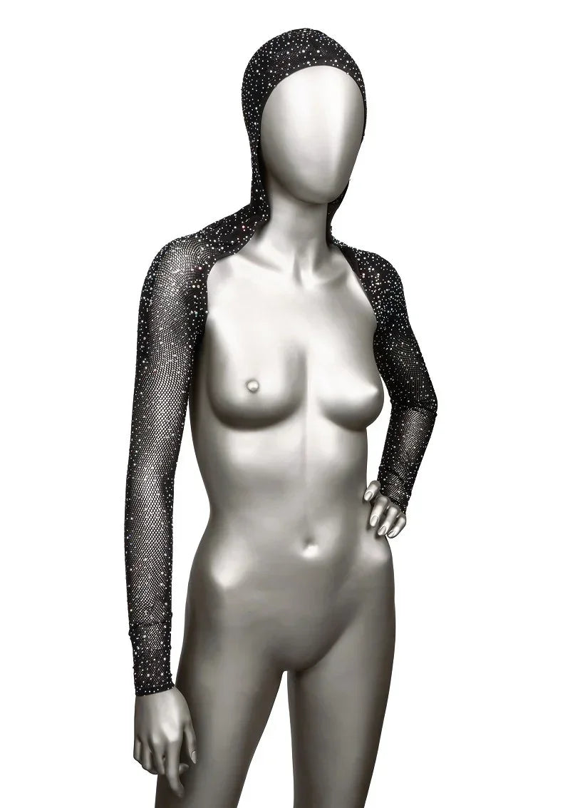 Bestel: Radiance Hooded Shoulder Shrug by CalExotics - bij Happytoys.nl, happytoys.be, Happytoys.ae: erotische sex webshop | liever Happy dan Easy βββββ