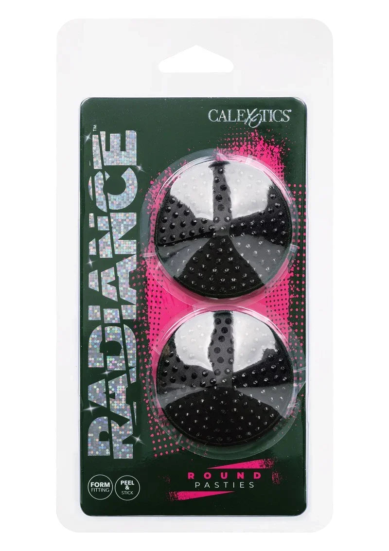 Bestel: Radiance Round Pasties by CalExotics - bij Happytoys.nl, happytoys.be, Happytoys.ae: erotische sex webshop | liever Happy dan Easy ⭐⭐⭐⭐⭐