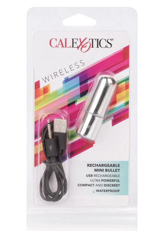 Rechargeable Mini Bullet by CalExotics - Happytoys Sexshop: Toys for Feeling Happy & Easy 😊 - Discreet geleverd