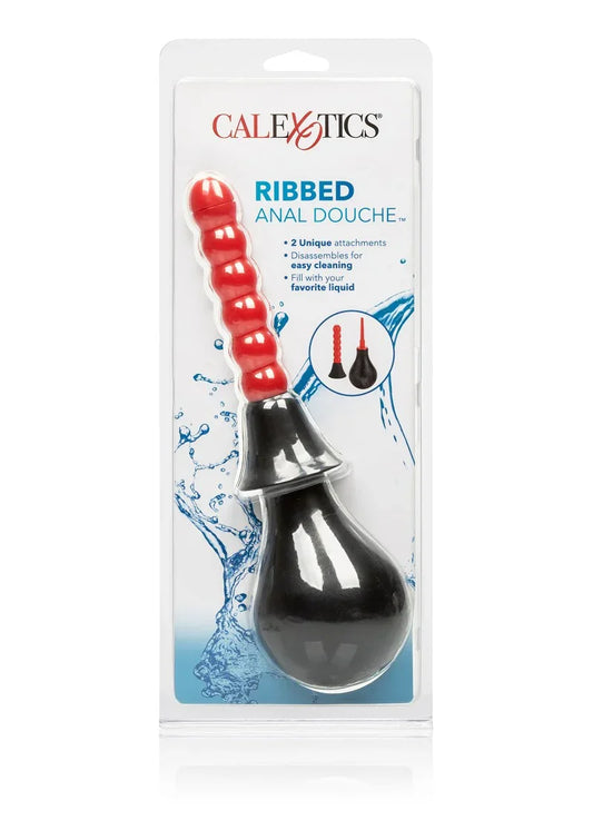 Ribbed Anal Douche by CalExotics - Happytoys Sexshop: online sex shop for Feeling Happy & Easy 😊 - Discreet geleverd