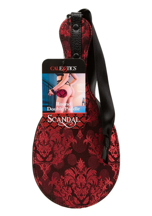 Scandal Round Double Paddle by CalExotics - Happytoys Sexshop: online sex shop for Feeling Happy & Easy 😊 - Discreet geleverd