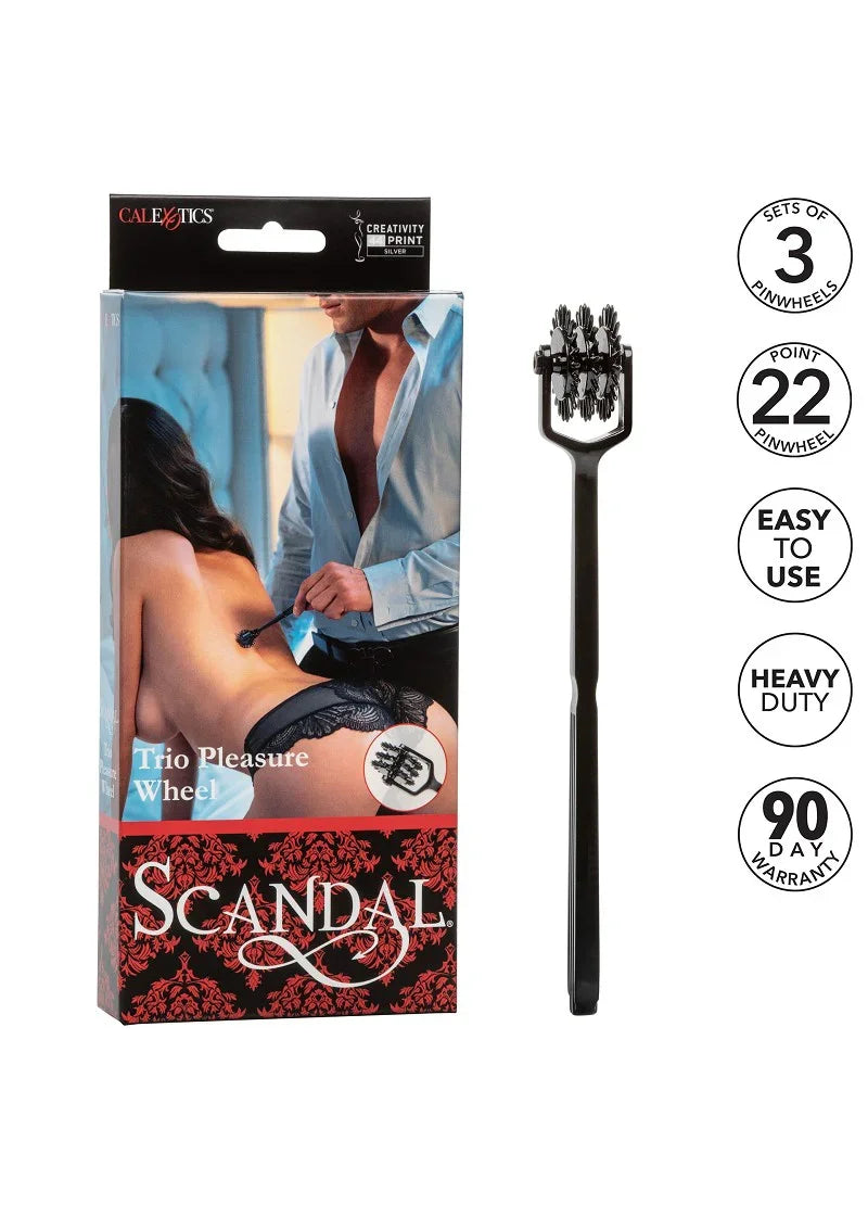 Scandal Trio Pleasure Wheel by CalExotics - Happytoys Sexshop: online sex shop for Feeling Happy & Easy π - Discreet geleverd