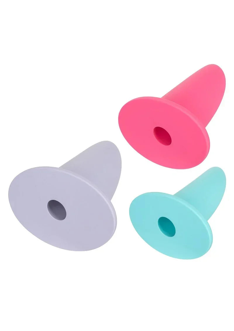 Bestel: She - ology Advanced 3 - Piece Wearable Vaginal Dilator Set by CalExotics - bij Happytoys.nl, happytoys.be, Happytoys.ae: erotische sex webshop | liever Happy dan Easy ⭐⭐⭐⭐⭐
