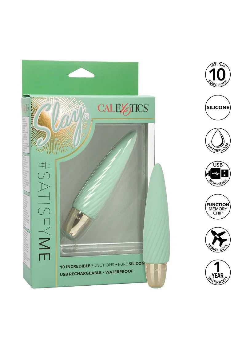 Slay #SatisfyMe by CalExotics - Happytoys Sexshop: online sex shop for Feeling Happy & Easy 😊 - Discreet geleverd