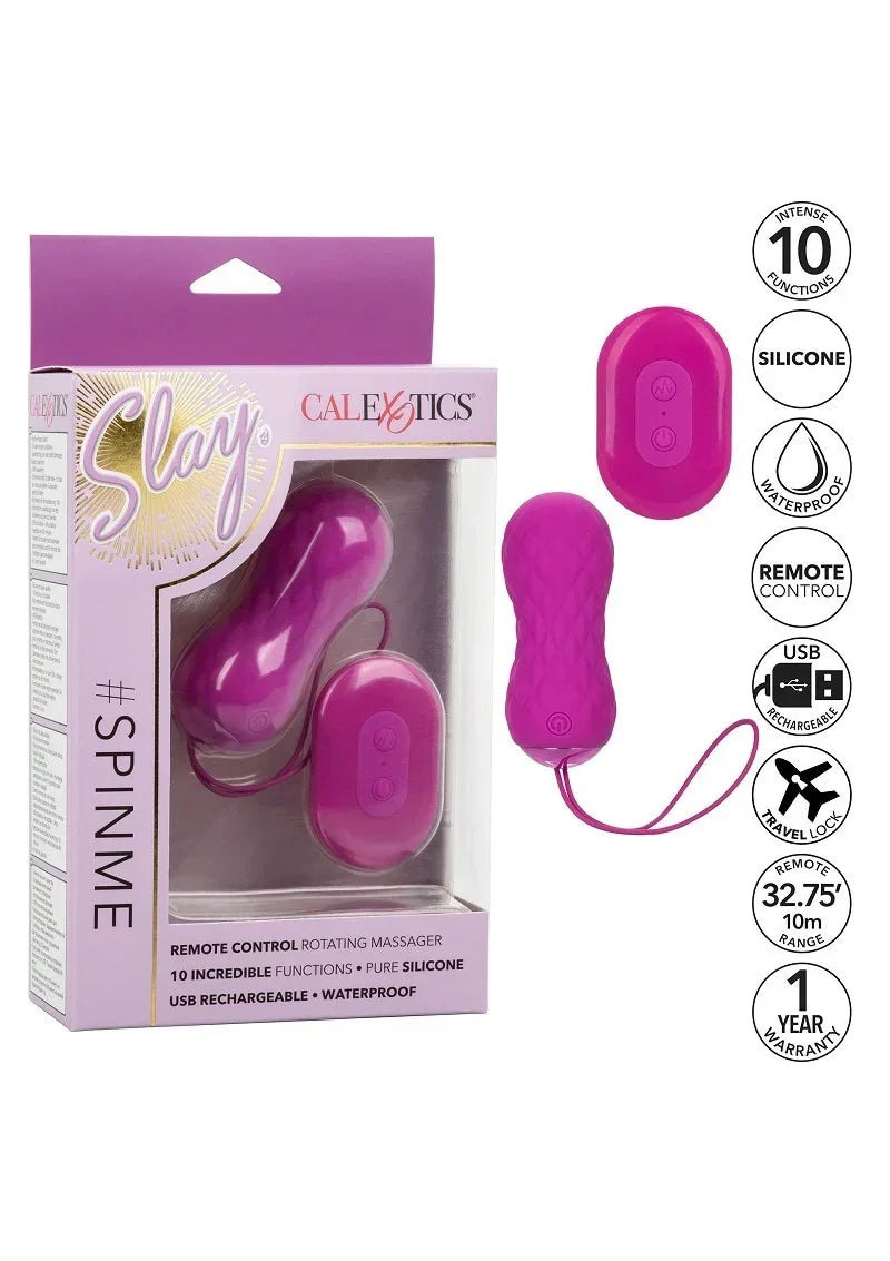 ♀ CalExotics Slay #SpinMe - Happytoys Sexshop: Toys for Feeling Happy & Easy 😊 - Discreet geleverd