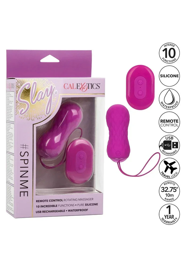 Slay #SpinMe @ CalExotics - Happytoys Sexshop: online sex shop for Feeling Happy & Easy 😊 - Discreet geleverd
