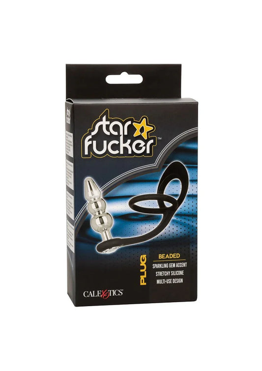 Star Fucker Beaded Plug by CalExotics - Happytoys Sexshop: Toys for Feeling Happy & Easy 😊 - Discreet geleverd