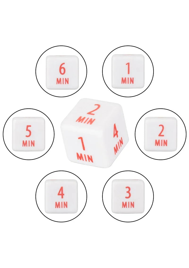 Tempt & Tease Dice (EN) by CalExotics - Happytoys Sexshop: online sex shop for Feeling Happy & Easy 😊 - Discreet geleverd