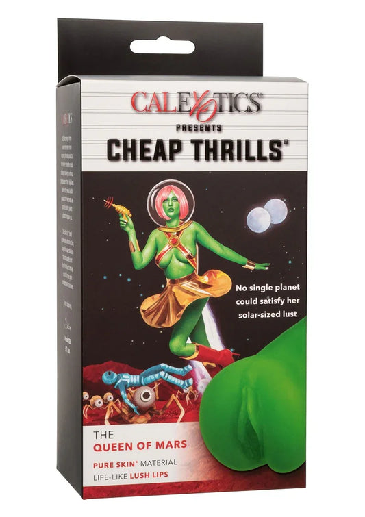♂ CalExotics Cheap Thrills The Queen of Mars Masturbator Stroker - Happytoys Sexshop: Toys for Feeling Happy & Easy 😊 - Discreet geleverd