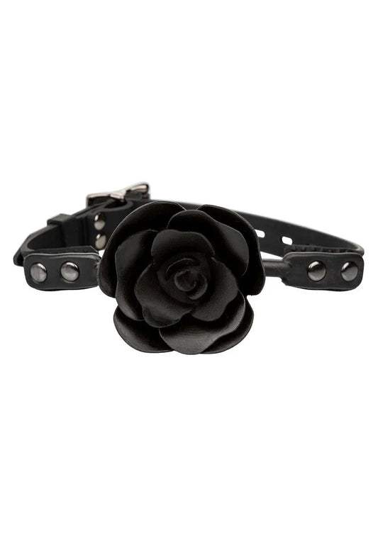 Forbidden Removable Rose Gag by CalExotics - Happytoys Sexshop: Toys for Feeling Happy & Easy 😊 - Discreet geleverd