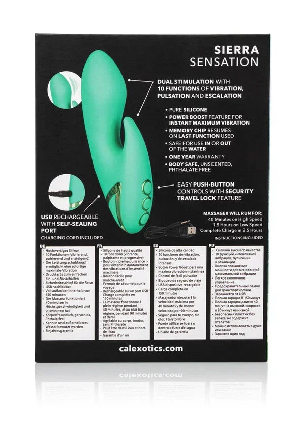 Bestel: California Dreaming Sierra Sensation by CalExotics - bij Happytoys.nl, happytoys.be, Happytoys.ae: erotische sex webshop | liever Happy dan Easy ⭐⭐⭐⭐⭐