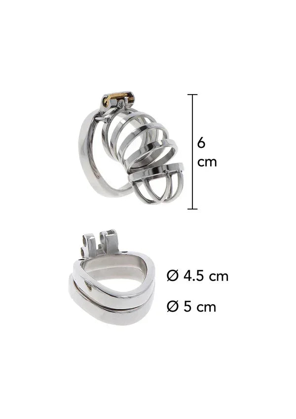 Bestel: Chastity Cock Cage Metal by Hidden Desire - bij Happytoys.nl, happytoys.be, Happytoys.ae: erotische sex webshop | liever Happy dan Easy ⭐⭐⭐⭐⭐