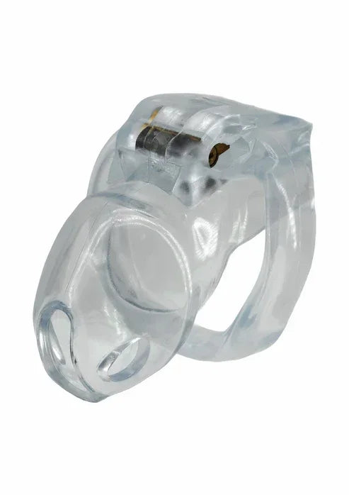 Bestel: Clear Control Cock Cage Short by Hidden Desire - bij Happytoys.nl, happytoys.be, Happytoys.ae: erotische sex webshop | liever Happy dan Easy ⭐⭐⭐⭐⭐