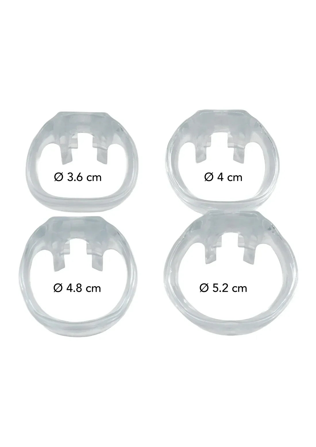 Bestel: Clear Control Cock Cage Short by Hidden Desire - bij Happytoys.nl, happytoys.be, Happytoys.ae: erotische sex webshop | liever Happy dan Easy ⭐⭐⭐⭐⭐