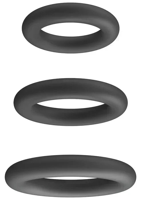 Bestel: Cock Ring Set 3pcs by Playhouse - bij Happytoys.nl, happytoys.be, Happytoys.ae: erotische sex webshop | liever Happy dan Easy āāāāā