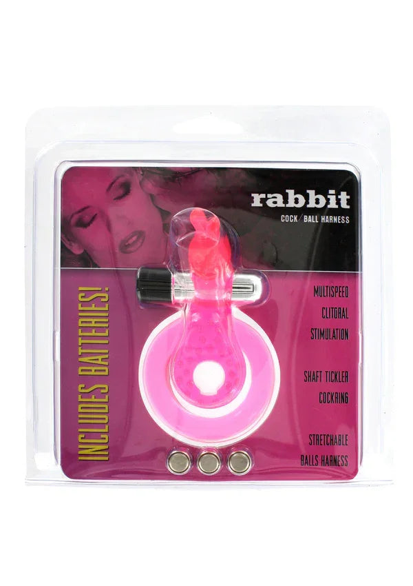 Cock & Ball Ring Rabbit Seven Creations - Happytoys Sexshop: Toys for Feeling Happy & Easy 😊 - Discreet geleverd