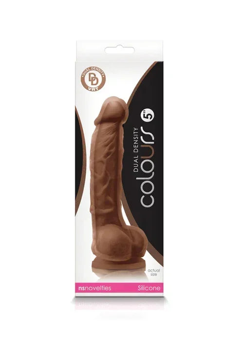 Bestel: Colours Dual Density 5 inch by NS Novelties - bij Happytoys.nl, happytoys.be, Happytoys.ae: erotische sex webshop | liever Happy dan Easy ⭐⭐⭐⭐⭐