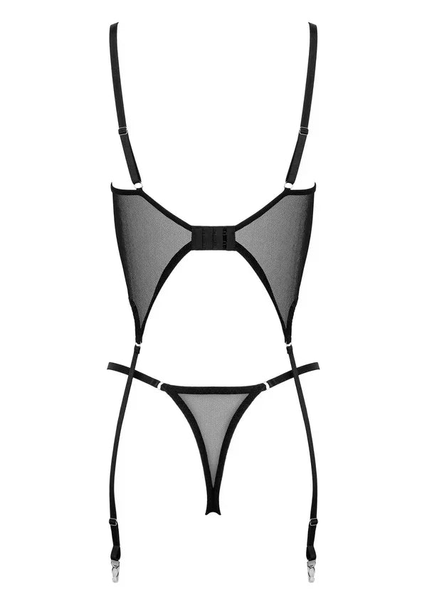 Bestel: Corset And Thong CO103 S/M by Kotek - bij Happytoys.nl, happytoys.be, Happytoys.ae: erotische sex webshop | liever Happy dan Easy ⭐⭐⭐⭐⭐