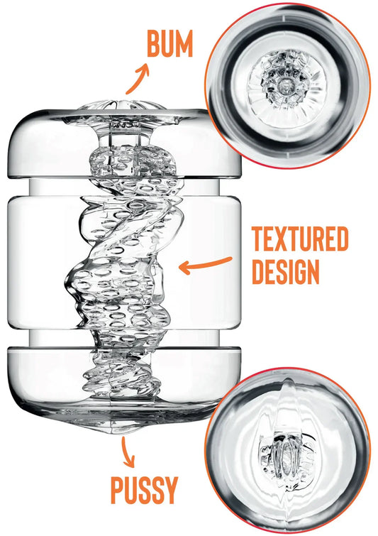 Crystal Clear Pussy & Bum by Private - Happytoys Sexshop: Toys for Feeling Happy & Easy π - Discreet geleverd