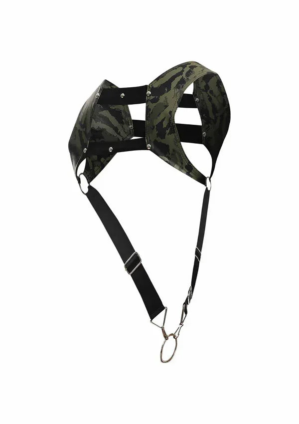 Bestel: DNGEON Top Cockring Harness by MOB - bij Happytoys.nl, happytoys.be, Happytoys.ae: erotische sex webshop | liever Happy dan Easy ⭐⭐⭐⭐⭐