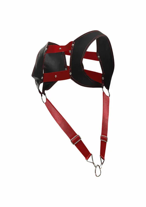 DNGEON Top Cockring Harness by MOB